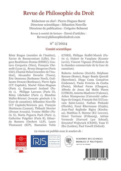 Revue de Philosophie du Droit II