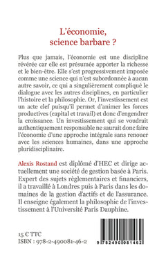 L'économie, science barbare ?