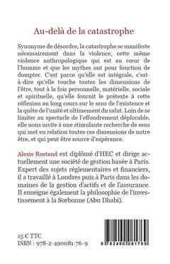 Au-delà de la catastrophe
