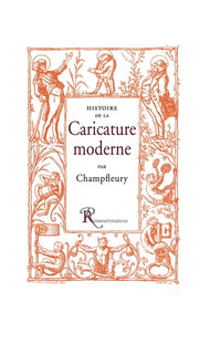 Histoire de la Caricature moderne