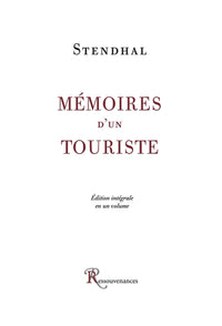 mémoires d'un touriste