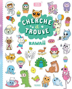 Cherche et trouve kawaïi   Animaux mignons