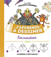 J'apprends à dessiner les monstres