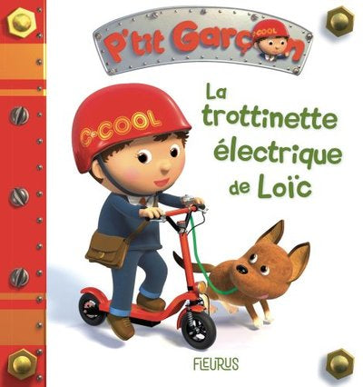 La trottinette électrique de Loïc (P'tit garçon)