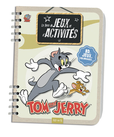 Livre de jeux et d'activités Tom and Jerry