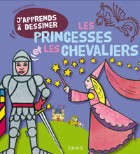 Les princesses et les chevaliers: Avec un bloc de papier Canson