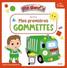 Mes premières gommettes - P'tit Garçon (camion-poubelle)