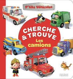 Mon p’tit cherche et trouve – Les camions