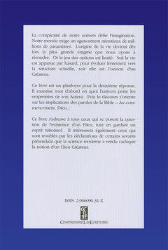Au commencement ...Dieu ?