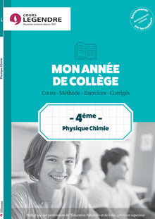 Mon année de collège 4ème - Physique Chimie