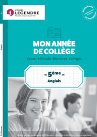 Mon année de collège 5ème - Anglais