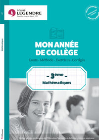 Mon année de collège 3ème - Mathématiques