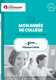 Mon année de collège 3ème - Physique Chimie