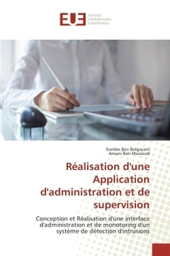 Realisation d'une Application d'administration et de supervision
