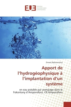 Apport de l'hydrogéophysique à l'implantation d'un système