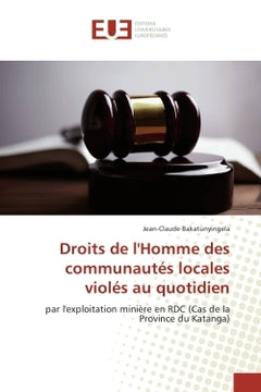 Droits de l'Homme des communautes locales violes au quotidien