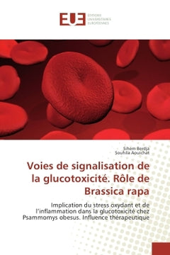 Voies de signalisation de la glucotoxicite. role de Brassica rapa