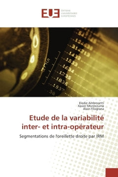 Etude de la variabilité inter- et intra-opérateur