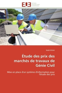 Étude des prix des marchés de travaux de génie civil