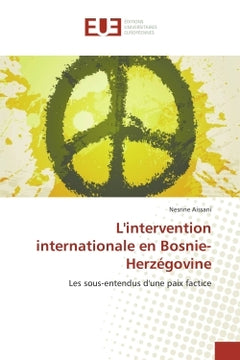 Lintervention internationale en Bosnie-Herzégovine