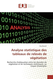 Analyse statistique des tableaux de relevés de végétation