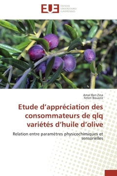 Etude d appréciation des consommateurs de qlq variétés d huile d olive