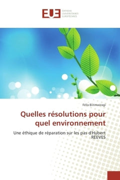 Quelles resolutions pour quel environnement