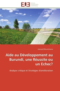 Aide au développement au Burundi