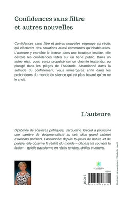 Confidences sans filtre et autres nouvelles
