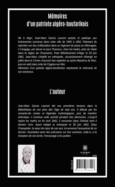 Mémoires d'un patriote algéro-boufarikois