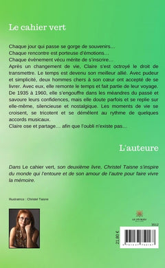 Le cahier vert