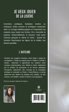 Je veux jouer de la lisière