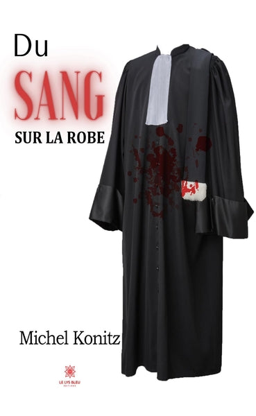 Du sang sur la robe