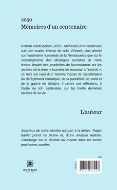 2050 mémoires d'un centenaire