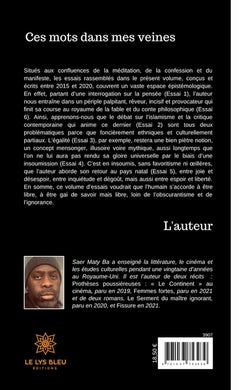 Ces mots dans mes veines