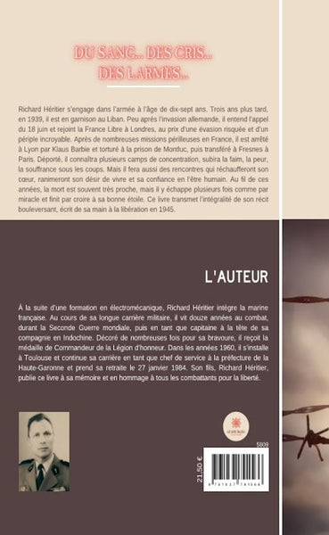 Et du sang... des cris... des larmes...!