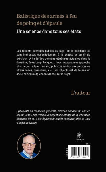 Balistique des armes à feu de poing et d'épaule