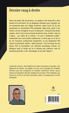 Dernier rang à droite
