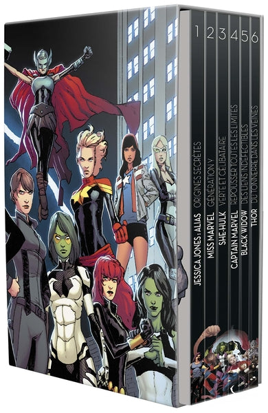 Coffret Marvel Super-héroïnes - Compte fermé