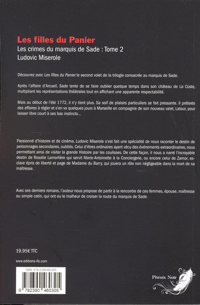 Les filles du panier Tome 2 - Les crimes du marquis de Sade