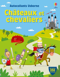 Châteaux et chevaliers - Autocollants