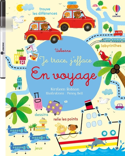 En voyage - Je trace, j'efface