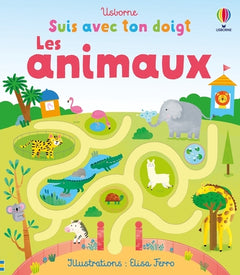 Les animaux - Suis avec ton doigt