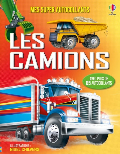 Les camions - Mes super autocollants