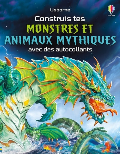 Construis tes monstres et animaux mythiques avec des autocollants