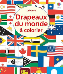 Drapeaux du monde à colorier