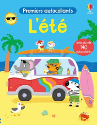 L'été - Premiers autocollants