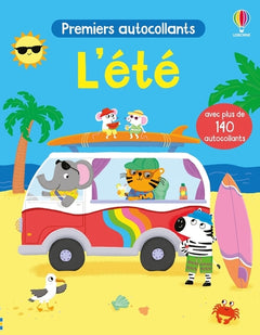 L'été - Premiers autocollants