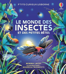 Le monde des insectes et des petites bêtes - P'tits curieux Usborne - Dès 5 ans