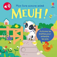 Meuh ! - Mon livre sonore animé - Dès 6 mois